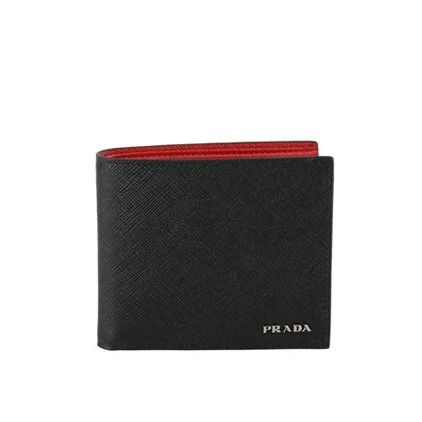 prada mens travel wallet|prada long wallet men.